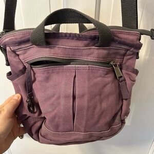 Sleuth Trading Company Canvas Purse Purple
